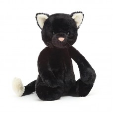 Jellycat 害羞黑色小猫（31厘米x12厘米）